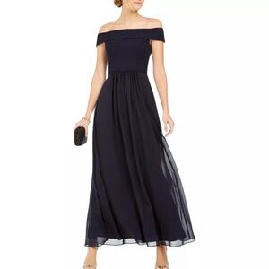 Adriana Papell Navy gown